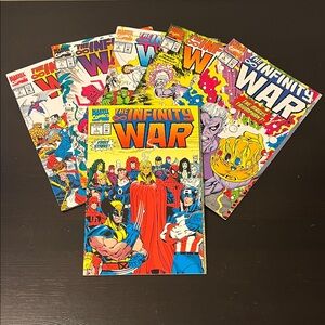 Marvel Comics 6 Part The Infinity War Series